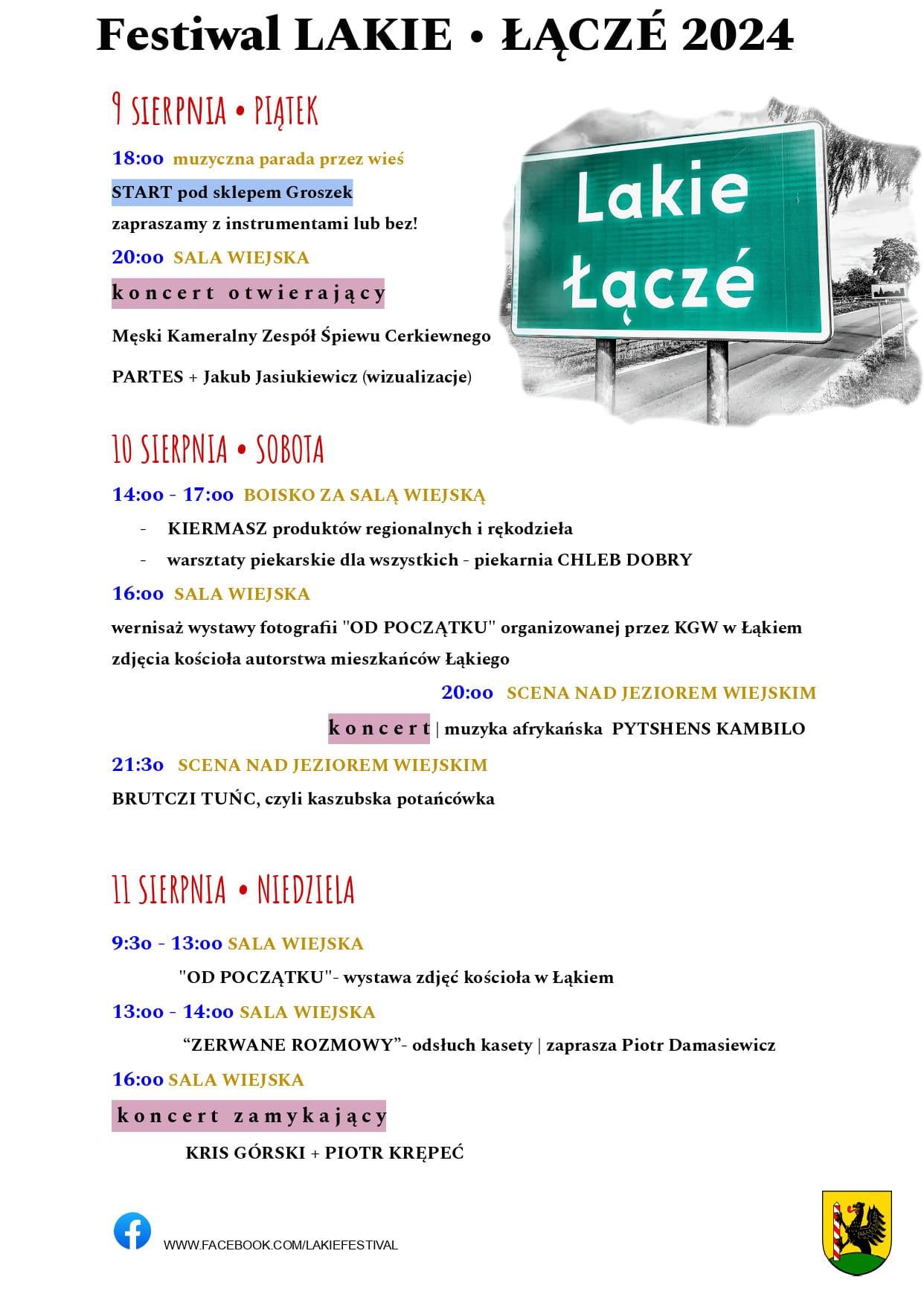 Festiwal ŁĄCZE 2024 PROGRAM