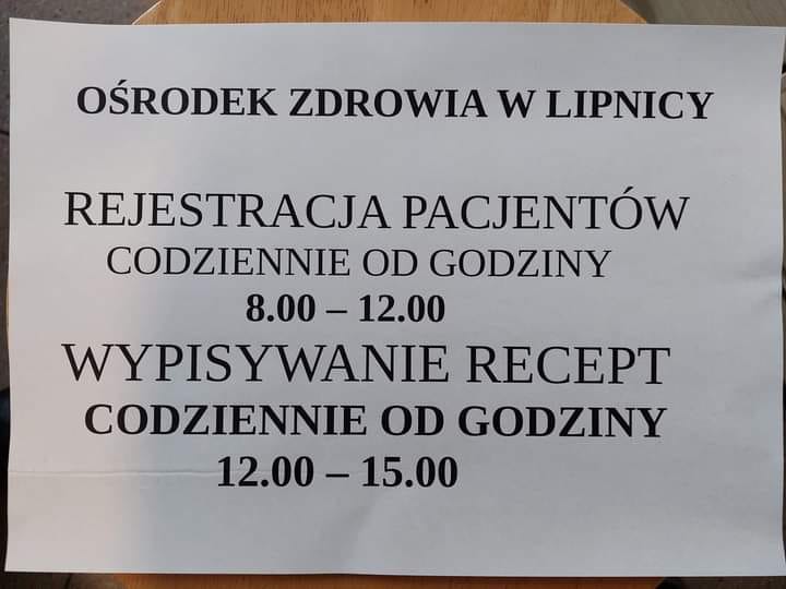 Uwaga Ważna informacja dla Pacjentów!!!