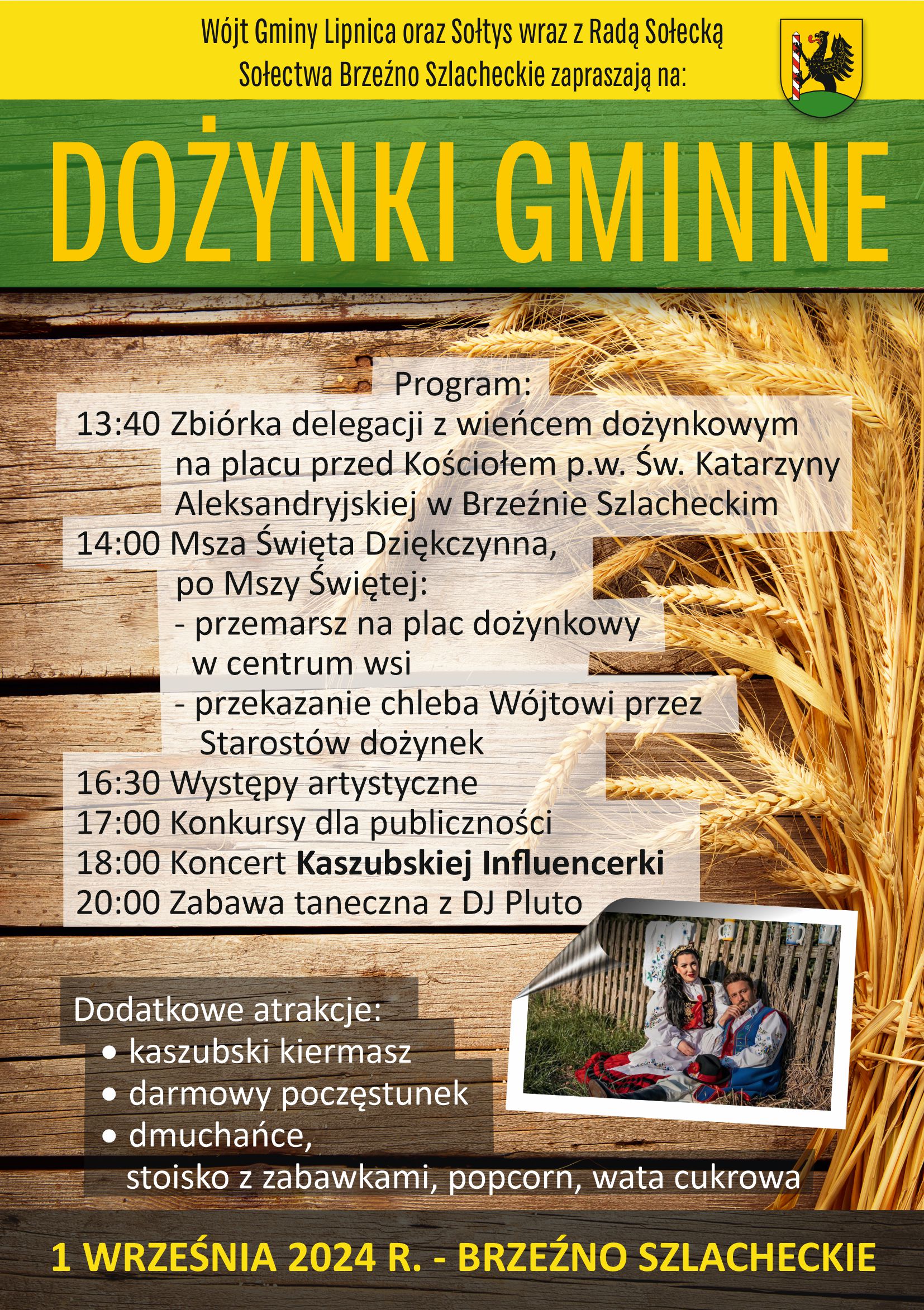 plakat dozynki brzezno sz